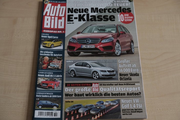 Deckblatt Auto Bild (50/2012)